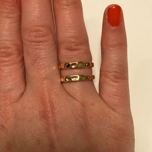 Kendra Scott Double Stack Rose Gold Ring